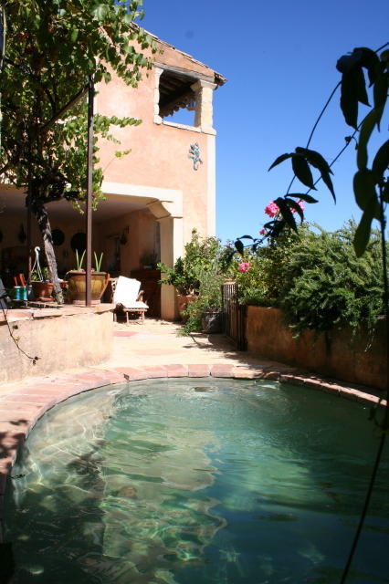 La Salamandre Bleue Villa Chantemerle-lès-Grignan Exterior foto